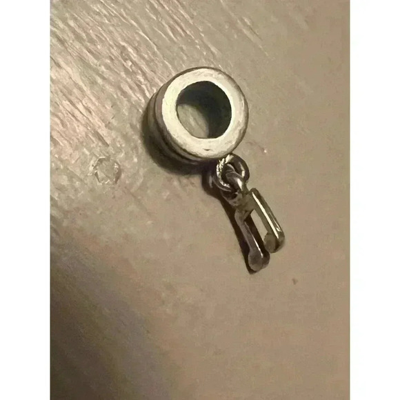 925 Silver | Music Note Dangle Charm Bracelet Bead - Picture 2 of 4